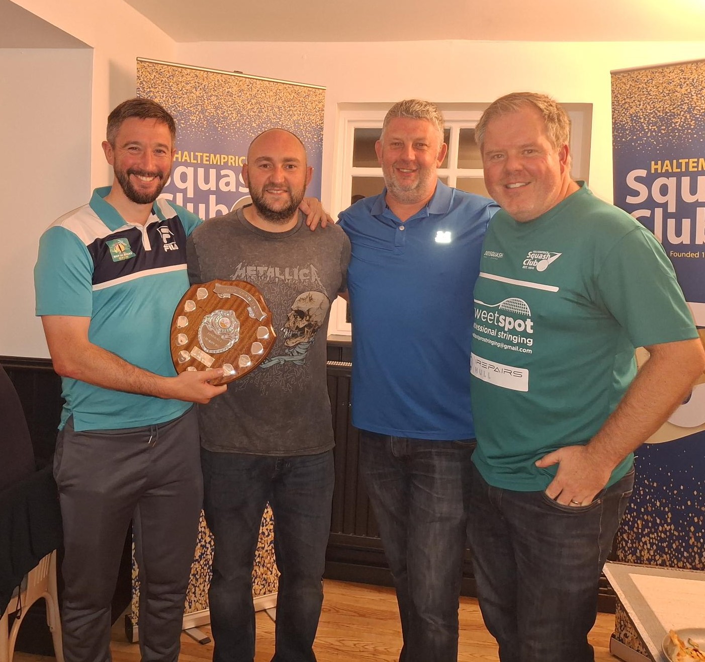 Humber Squash 2025 Div1 winning Team